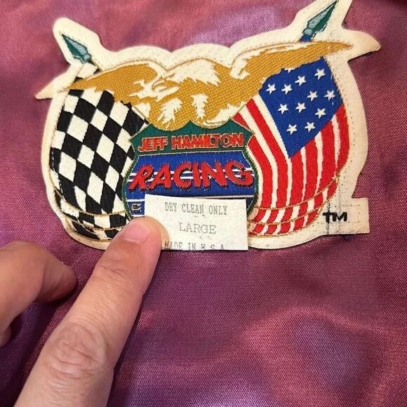 Vintage NASCAR Jeff Gordon #24 Racing Jacket Mens Large - Picture 9 of 13